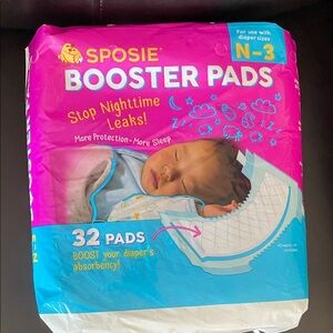 Booster Pads for Diapers - 32 Pack